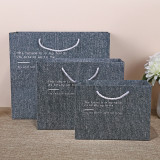 Wholesale Logo Printing Reusable Paper Shopping Bags for Clothes Gift