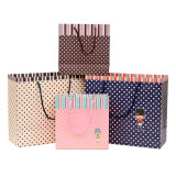 Chocolate Fully Printed Reusable Shopping Packaging Paper Bag