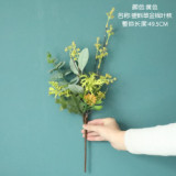 Money branch decoration manufacturer fake flower green plant simulation flower wholesale wedding ins cross border