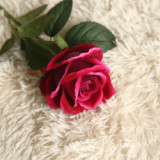2021 simulated flower plant bonsai wedding decoration ins flannelette rose