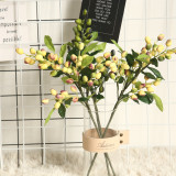 Berry olive fruit bean branch Christmas simulation flower manufacturer family decoration flower wall plant wall