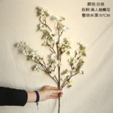 Beauty refers to cherry, peach blossom ins wind, Nordic plum simulation flower, family decoration wedding
