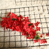 Flower rattan long hydrangea hanging rattan hanging simulation flower manufacturers home decoration wedding plant wall