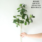 2021Leaf simulation flower manufacturers home decoration wedding road lead flower wall plant Milan leaves