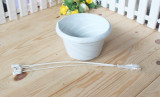Handmade Linen Rope Flower Pots Home Decor Balcony Hanging Net Flowerpots