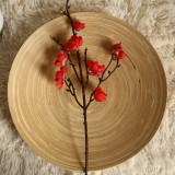 2021Simulated flower plant bonsai wedding decoration ins wind plant wall flower wall rose wax plum blossom