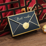 Paper wedding candy gift packaging folding envelope packaging paper box