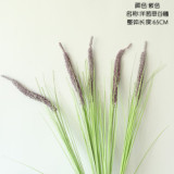 Wholesale decoration fake flower onion grass grain wedding INS wind simulation flower manufacturers green plants cross border