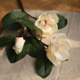 Magnolia long branch flower arrangement simulation flower manufacturer family decoration wedding wall plant wall