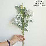 Peony macarone imitation flower manufacturer family decoration wedding holding road guide wall  flower