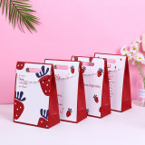 Paper bag high quality carry folding bag wedding gift paper bag