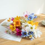 Single branch Persian chrysanthemum Gesang simulation flower manufacturer family decoration wedding flower wall holding flowers