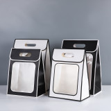 Paper Bag With Window Gift Craft Paper Bag Food Packaging Paper Bags