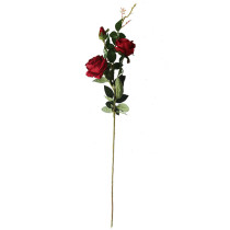 2021 hot  green plant simulation flower plant wedding decoration ins wind Flannelette 5 roses