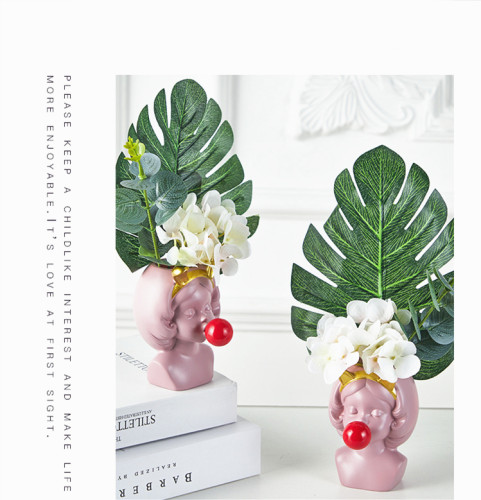Nordic Flower Pots Succulents Pots Cute Creative Simple Interior Decoration Green Plants Potted
