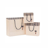 Chocolate Fully Printed Reusable Shopping Packaging Paper Bag