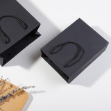 Wholesale Custom Kraft Brown Paper Flower Packaging Shopping Clothes Samll Gift Bag