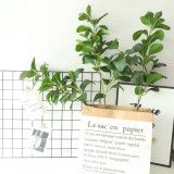2021Leaf simulation flower manufacturers home decoration wedding road lead flower wall plant Milan leaves