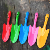 Small Shovel Family Balcony Planting Vegetables Flowers Thickening Iron Shovel Piece Iron Handle Gardening Garden Tools
