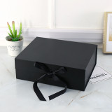 Knotless Box Braids Wig Luxury Clothing Wedding Favours Candy Box Jewelry folding Box With Ribbon