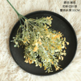 2021Wholesale simulation flower home decoration wedding plant wall holding flower lucky clover