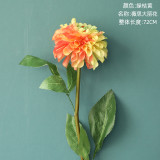 2021Cross border decoration manufacturer simulation flower green plant wholesale Weisi Dahlia