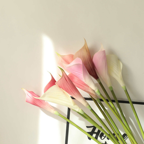 2021Manufacturer: straight tube Calla simulation flower green plant wholesale wedding decorations