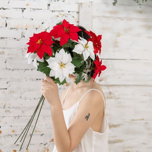 2021Manufacturers wholesale home decoration cross border wedding simulation flowers Christmas flowers