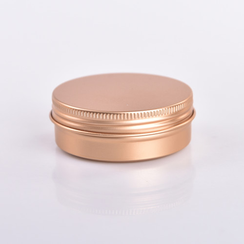 Custom candle aluminum can chocolate metal cans sweets 4oz Round Wholesale Metal candle tin can
