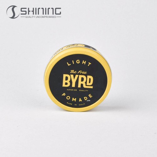 100ml Any Color Personal Care Cosmetic Use Custom Printed Round Metal Empty Aluminum Spice Square Tin