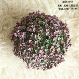 2021Simulated flower manufacturers' home decoration wedding holding flowers and hanging grass balls