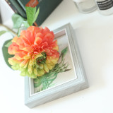 2021Cross border decoration manufacturer Weisi imitation flower fake flower green plant wholesale Dahlia