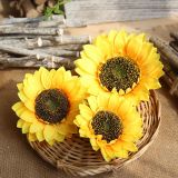 Simulation flower decoration wedding handhold flower road guide flower wholesale sunflower head