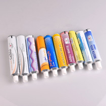 100ml hand cream aluminum tube Empty Aluminum Cosmetic Packaging with Octagonal cap wholesale