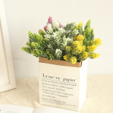 Manufacturer wholesale simulation flower decoration wedding holding flower plant pinecone grass pineapple grass