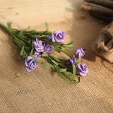 2021Simulated flower manufacturer's family decoration wedding holding flower road leading flower wall plant PE rose