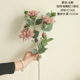 2021Wholesale green plants wedding decorations cross border fake artificial flowers Japanese small beautiful flowers