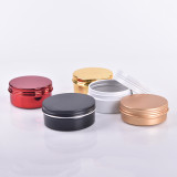 New Hot aluminum can colorful 2oz 8oz 12oz empty round sliver  aluminium jars 250ml