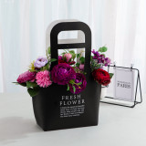 Wholesale Luxury Flower Packaging Valentine's Day Gift Bag Custom Logo