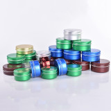 mini High-quality colorful candle tins with lid for DIY Candle Making wholesale empty candle containers