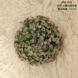 2021Simulated flower manufacturers' home decoration wedding holding flowers and hanging grass balls