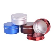 mini High-quality colorful candle tins with lid for DIY Candle Making wholesale empty candle containers