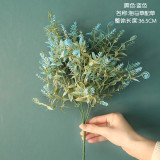 2021Green plant simulation flower wedding decoration fake flower wholesale crafts ins cross border