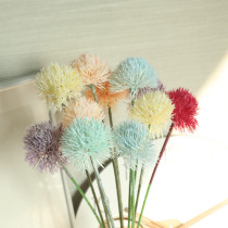 2021Simulation flower manufacturer home decoration hand flowers wedding plants with flowers small dandelion