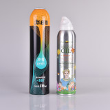 various styles aerosol can 134A can with cover 80ml 100ml refillable aerosol cans