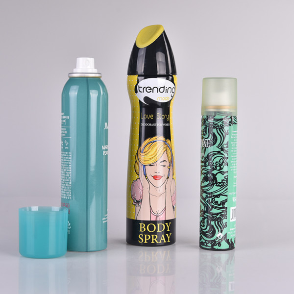 empty can Moisturized with cover 120ml 150ml 200ml gatillos aerosol