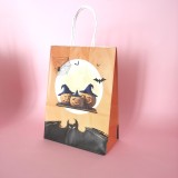 Hot Sale Customized Printed Halleoween Festival Paper Bag For Packing Candy And Gift Paper Bag With Handle