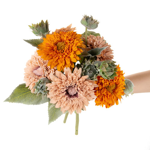 2021Manufacturers of green plants wholesale wedding decoration crafts sunflower simulation flowers