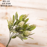 2021Manufacturer green plant wholesale decoration wedding simulation flower Duoluo fruit with grass