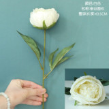 2021Green plant wholesale wedding simulation flower manufacturer decoration round rose